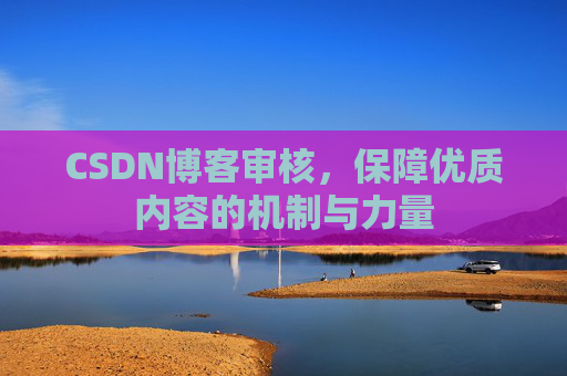 CSDN博客审核，保障优质内容的机制与力量